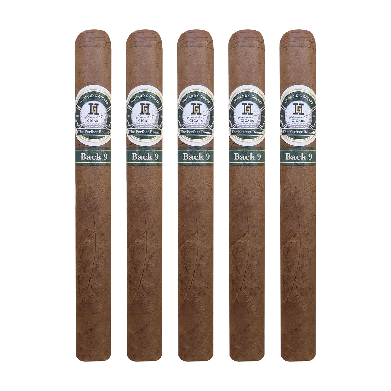 Howard G The Perfect Round Back 9 Cigar - 5 pack